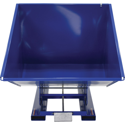 Self-Dumping Hopper, Steel, 2 cu.yd., Blue Air Extreme Inc.