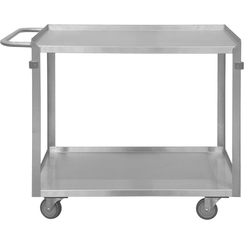 Chariot avec tablettes de calibre industriel, 2 Tiers, 22-1/2" la x 34" h x 42-7/16" p, Capacit&eacute; 600 lb Air Extreme Inc.