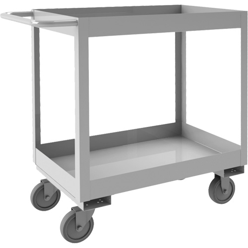 Chariot avec tablettes de calibre industriel, 2 Tiers, 16" la x 34" h x 36-7/16" p, Capacit&eacute; 600 lb Air Extreme Inc.