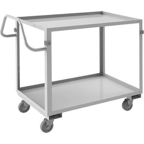 Chariot avec tablettes de calibre industriel, 2 Tiers, 22-1/2" la x 36-1/2" h x 42-7/16" p, Capacit&eacute; 600 lb Air Extreme Inc.