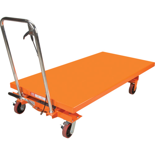 Hydraulic Scissor Lift Table, 63" L x 31-1/2" W, Steel, 1100 lbs. Capacity Air Extreme Inc.