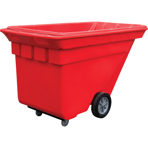 Techtruck Tilt Truck, Polyethylene, 5/8 cu. yd., 1000 lbs. Load Capacity Air Extreme Inc.