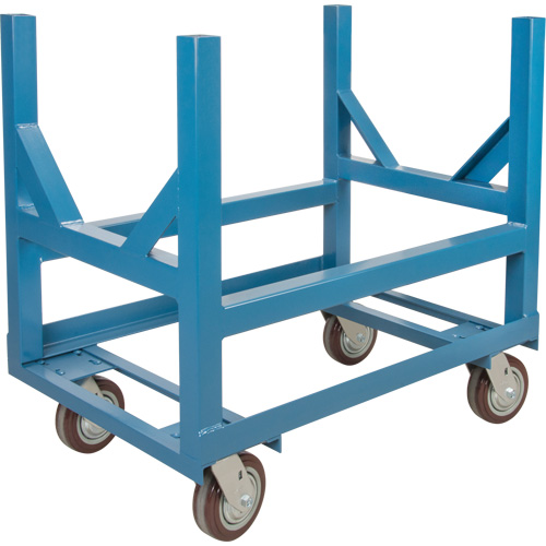 Pipe & Bar Cradle Truck, 24" L x 24" W x 34" H, 2500 lbs. Capacity, Polyurethane Wheels Air Extreme Inc.