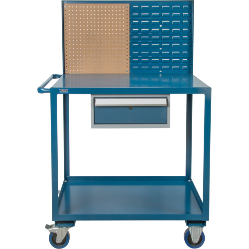 Chariot de service mobile, 2 Tiers, 24" la x 57" h x 40" p, Capacit&eacute; 1200 lb Air Extreme Inc.