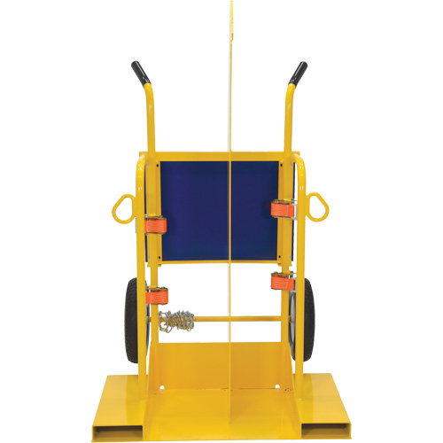 Chariot pour chalumeau et bouteille &agrave; gaz, Roues Rempli de mousse, Base de 24" la x 19-1/2" lo, 500 lb Air Extreme Inc.