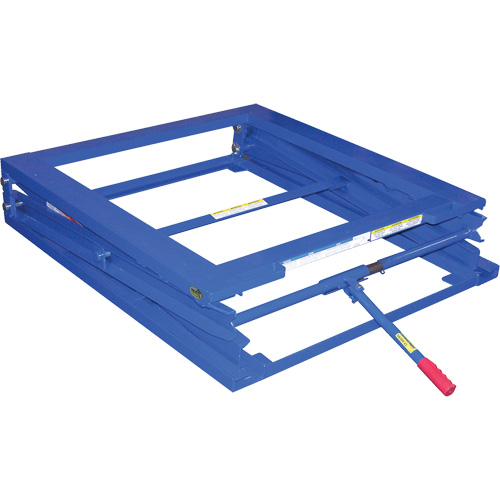 Support de palette ajustable, 42-1/2" lo x 40" la, Capacit&eacute; 5000 lb Air Extreme Inc.
