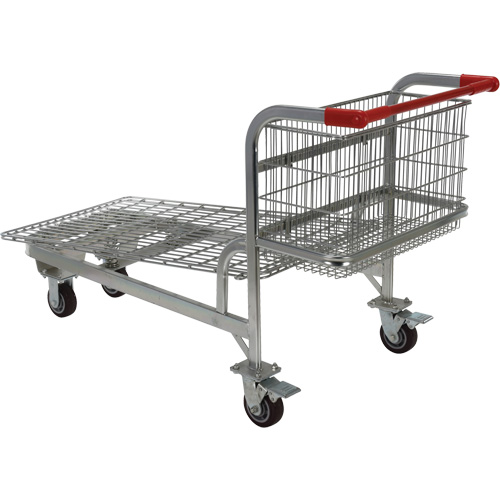 Chariot en treillis emboîtable, Acier, 28-3/4" x 37-1/16" x 59-5/8", Capacit&eacute; 275 lb Air Extreme Inc.