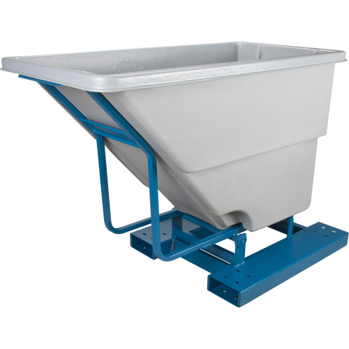 Conteneurs autobasculeurs, Poly&eacute;thyl&egrave;ne, 5/8 vg³, Gris Air Extreme Inc.