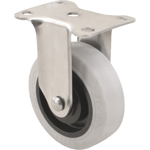 2309 Caster, Rigid, 5" (127 mm), Envirothane Grey, 350 lbs. (158.8 kg.) Air Extreme Inc.