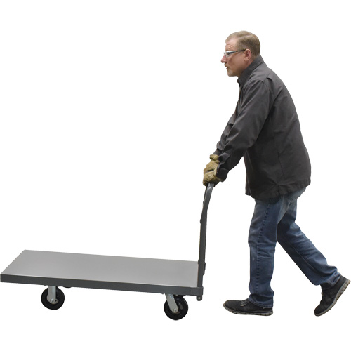 Chariot &agrave; plateforme, 48" lo x 24" la x Capacit&eacute; 2000 lb, Roues en Caoutchouc Air Extreme Inc.
