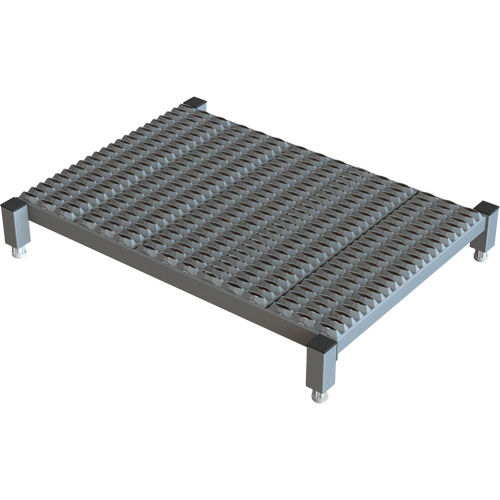 Plateforme de travail en une &eacute;tape &agrave; hauteur r&eacute;glable, 24" la x 36" pr, Capacit&eacute; de 800 lb, Enti&egrave;rement soud&eacute; Air Extreme Inc.