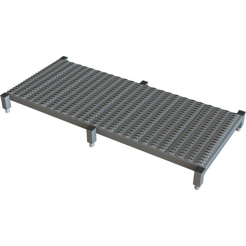 Plateforme de travail en une &eacute;tape &agrave; hauteur r&eacute;glable, 24" la x 59" pr, Capacit&eacute; de 800 lb, Enti&egrave;rement soud&eacute; Air Extreme Inc.