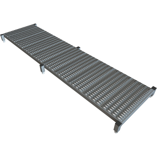 Plateforme de travail en une &eacute;tape &agrave; hauteur r&eacute;glable, 24" la x 97" pr, Capacit&eacute; de 800 lb, Enti&egrave;rement soud&eacute; Air Extreme Inc.