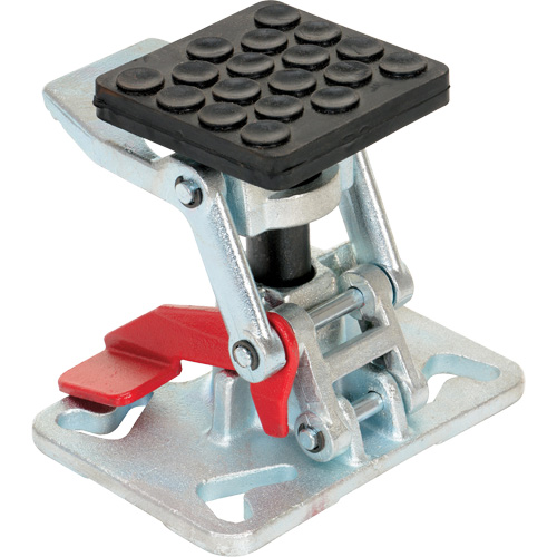 Heavy-Duty Adjustable Height Floor Lock, 8" Extended Height, 5-1/2" Retracted Height, Steel Air Extreme Inc.