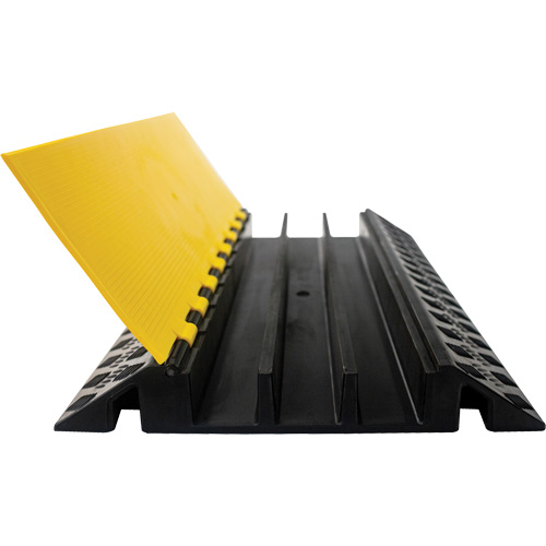 Powerhouse Heavy-Duty Straight Cable Protector, 3 Channels, 36" L x 19.75" W x 3" H Air Extreme Inc.