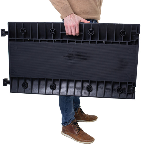 Powerhouse Heavy-Duty Straight Cable Protector, 5 Channels, 36" L x 19.75" W x 2.25" H Air Extreme Inc.