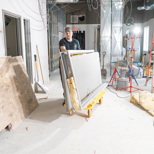 3000 Series Wall Hauler Drywall Cart Air Extreme Inc.