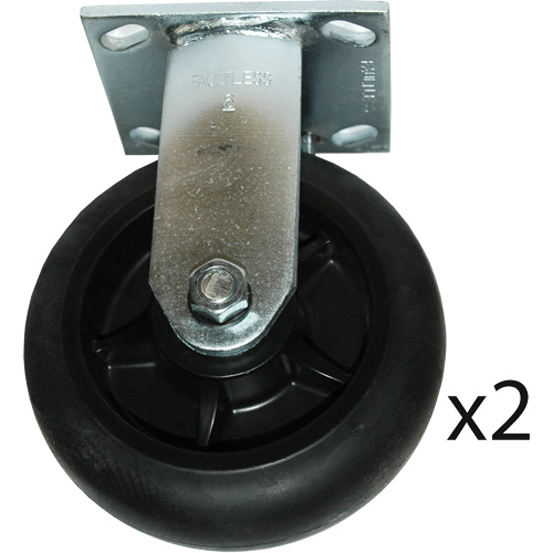 Roulettes fixes pour chariot &agrave; plateforme Air Extreme Inc.