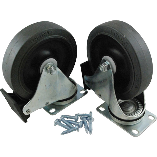 Mega Brute&reg; Mobile Waste Collector Caster Kit Air Extreme Inc.