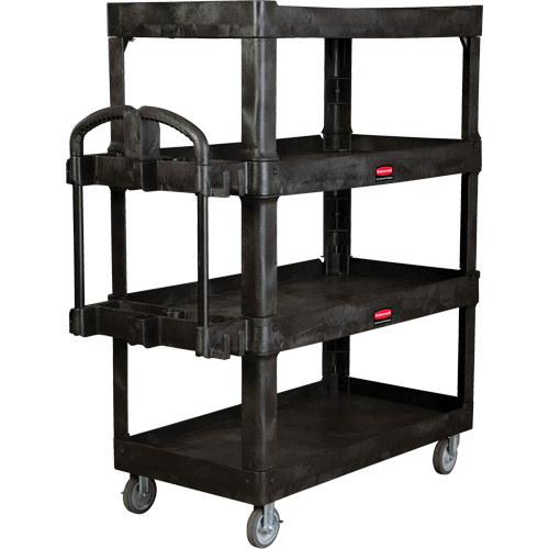 Heavy-Duty Ergo Utility Cart, 4 Tiers, 24-1/4" x 62-2/5" x 54-1/10", 700 lbs. Capacity Air Extreme Inc.