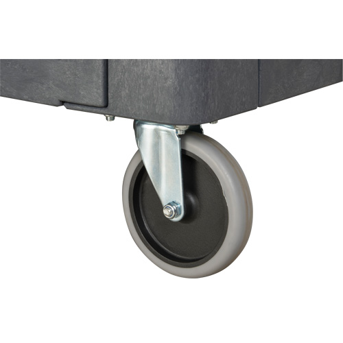 Chariot utilitaire pour l'entretien avec tablette plate, 2 tiers, 25-1/4" x 32-1/4" x 44", Capacit&eacute; 550 lb Air Extreme Inc.