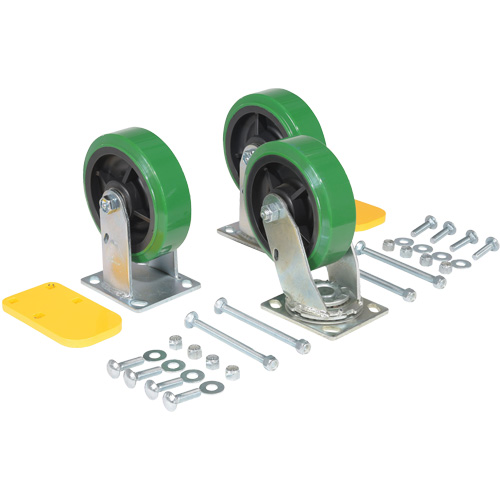 H Series Self-Dumping Hopper Caster Kit Air Extreme Inc.