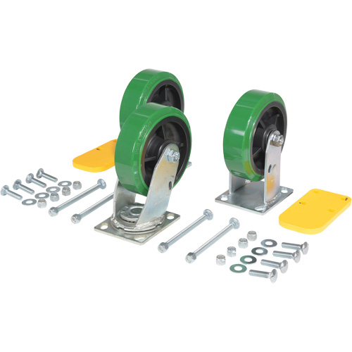 H Series Self-Dumping Hopper Caster Kit Air Extreme Inc.
