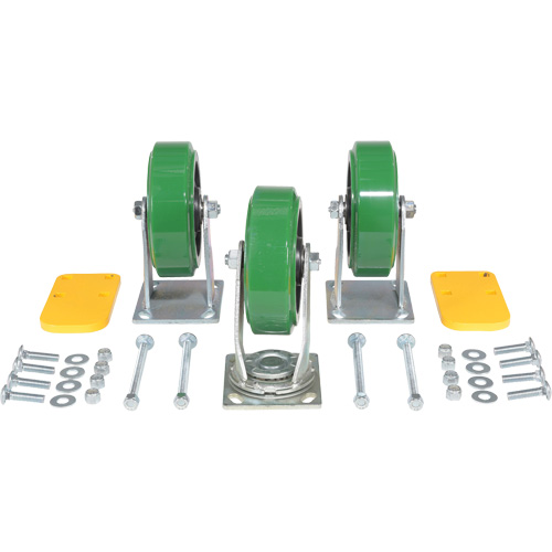 H Series Self-Dumping Hopper Caster Kit Air Extreme Inc.