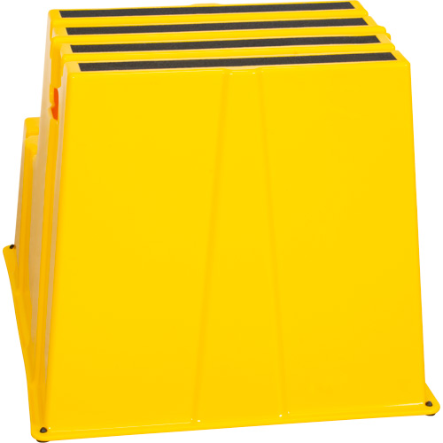Escabeau industriel, 2 marches, 26" x 22-7/16" x Hauteur 19-11/16" Air Extreme Inc.