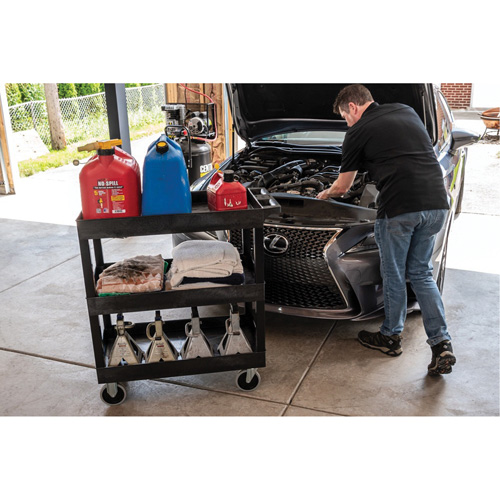 Tub Cart, 3 Tiers, 35-1/4" x 37-1/4" x 18", 375 lbs. Capacity Air Extreme Inc.