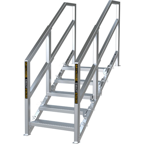 3-5 Step Telescopic Aluminum Smart Stairs Air Extreme Inc.