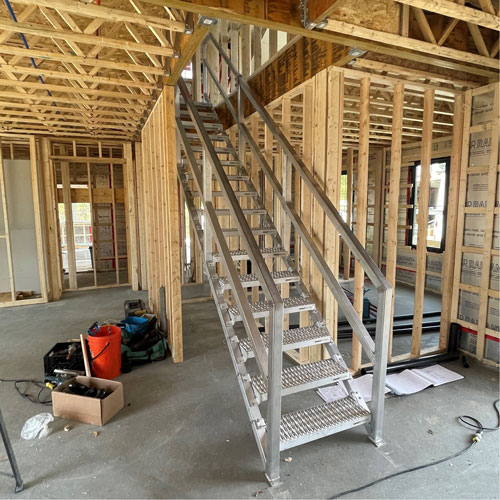 3-5 Step Telescopic Aluminum Smart Stairs Air Extreme Inc.