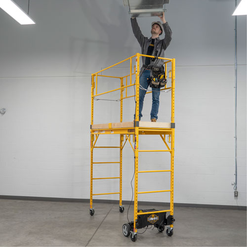 Motorized System for Climb-N-Go Scaffolding Air Extreme Inc.