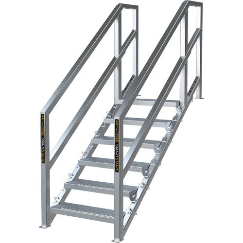 Syst&egrave;me d'escalier modulaire pour la construction de 6-10 marches SmartStairs, 75" ha Air Extreme Inc.