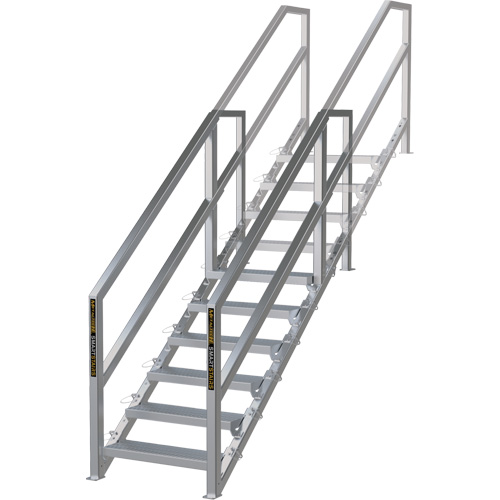 Syst&egrave;me d'escalier modulaire pour la construction de 6-10 marches SmartStairs, 75" ha Air Extreme Inc.