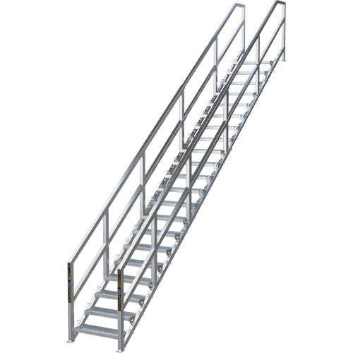 Syst&egrave;me d'escalier modulaire pour la construction de 17-21 marches SmartStairs, 157-1/2" ha Air Extreme Inc.