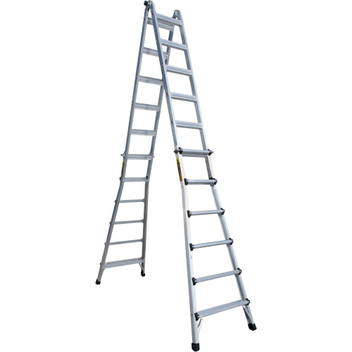 Telescoping Multi-Position Ladder, Aluminum, 300 lbs. Air Extreme Inc.