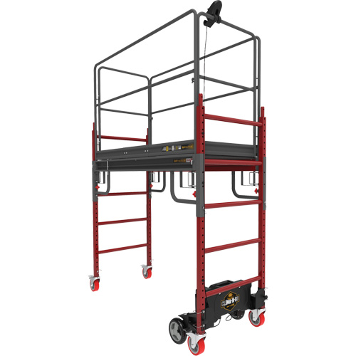 Complete Motorized Buildman 6' Baker Scaffold Kit, 31" D x 118-3/4" H Air Extreme Inc.