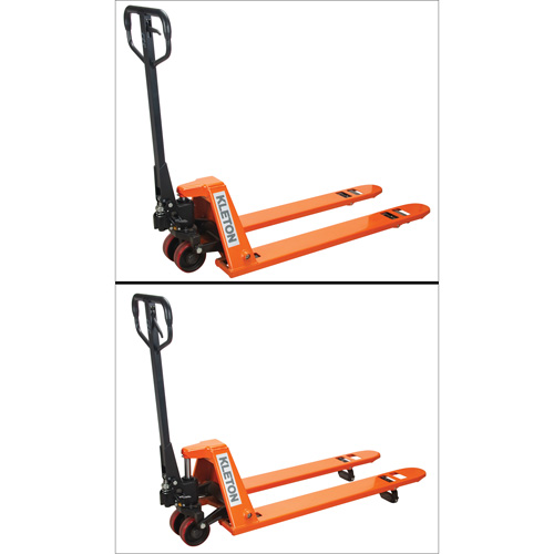 Low Profile Hydraulic Pallet Trucks, 48" L x 20.5" W, 3300 lbs. Cap. Air Extreme Inc.