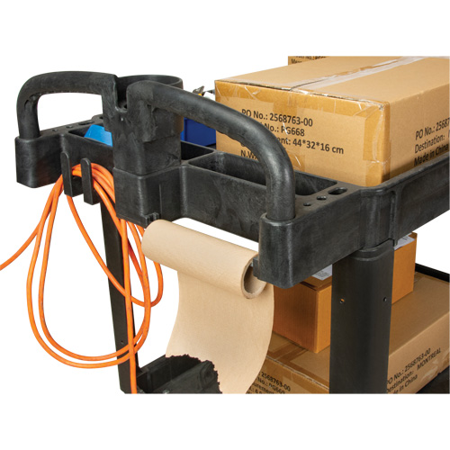 Chariot utilitaire, 2 tiers, 25-5/8" x 33-1/2" x 43-3/4", Capacit&eacute; 550 lb Air Extreme Inc.