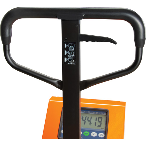 Transpalette &agrave; balance num&eacute;rique, 44,5" lo x 27,75" la, Capacit&eacute; de 4400 lb Air Extreme Inc.
