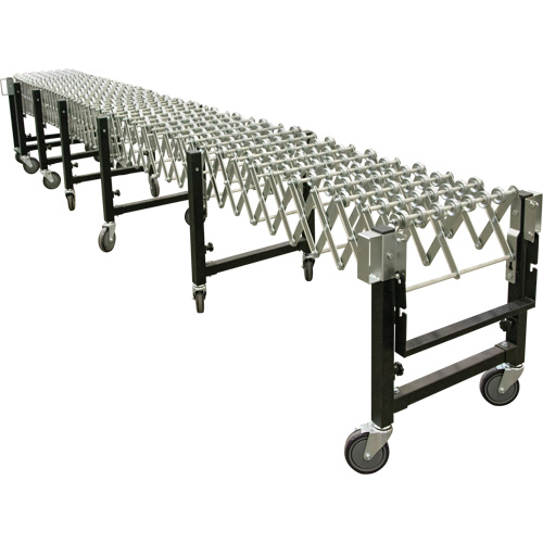 Expandable Conveyor, 18" W x 12' L, 200 lbs. per lin. ft. Capacity Air Extreme Inc.