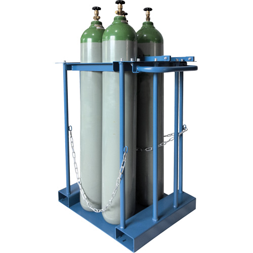 Support de rangement pour 4 cylindres pour chariot &eacute;l&eacute;vateur Air Extreme Inc.