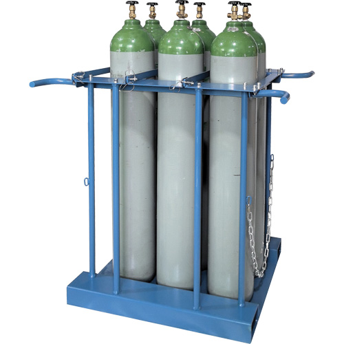 Support de rangement pour 6 cylindres pour chariot &eacute;l&eacute;vateur Air Extreme Inc.