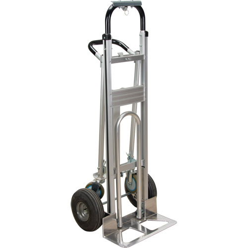 3-in-1 Convertible Hand Truck, Aluminum, 600 lbs. Capacity Air Extreme Inc.