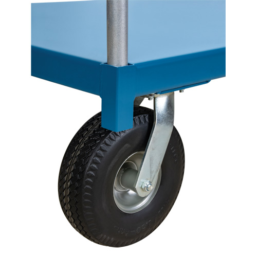  Chariot &agrave; plateforme pour l'ext&eacute;rieur, 60" lo x 30" la x Capacit&eacute; 1200 lb, Roues en Anticrevaison Air Extreme Inc.