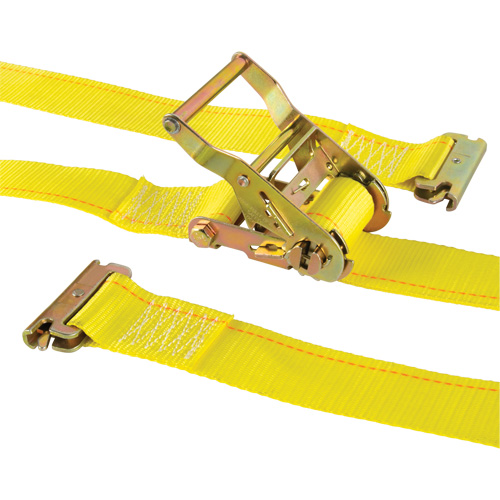 Logistic Strap, Ratchet, 2" W x 12' L, 1000 lbs. (454 kg) WLL Air Extreme Inc.