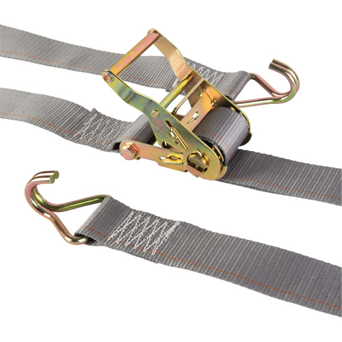 Tendeur d'arrimage utilitaire robuste, Crochet en J, 2" la x 16' lo, Charge d'utilisation 500 lb (227 kg) Air Extreme Inc.