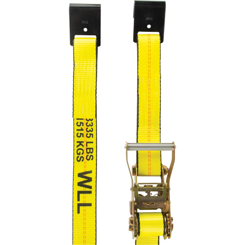 Tendeur d'arrimage pour treuil, Crochet plat, 30' , 2" , Charge d'utilisation max. 3335 lb (1512 kg) Air Extreme Inc.
