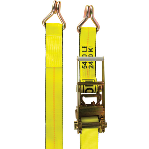 Tendeur d'arrimage pour treuil, Crochet en J, 3" , 30' , Charge d'utilisation max. 5400 lb (2449 kg) Air Extreme Inc.